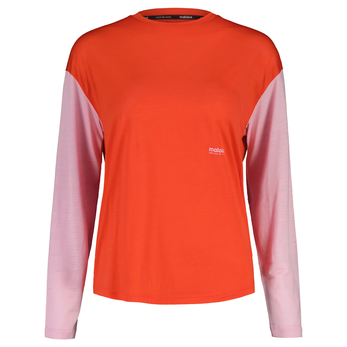 Maloja WiestalM. Jersey Women's in Coral Red